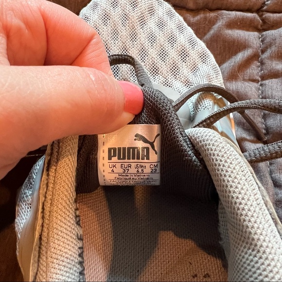 Puma Women’s Sneakers Gray Size 6.5 Tennis Shoes Athletic Running Casual - Picture 10 of 10